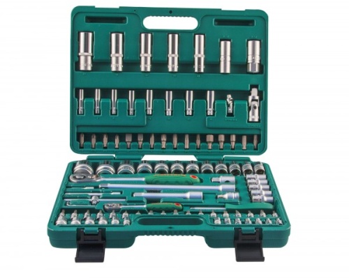 JONNESWAY Набор бит и торцевых головок, 94 предм.S04H52494S