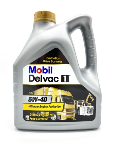 Mobil Delvac 1 5W-40 (4 л) 152656