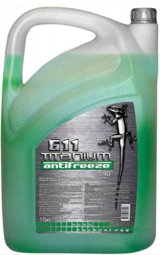 Titanium Антифриз зеленый  G11 -40, 10 кг