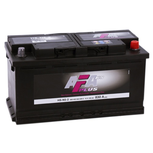 Аккумулятор AFA PLUS 100 А/ч 600 402 083 обратная R+ EN 830A 353x175x190  HS-N5-2