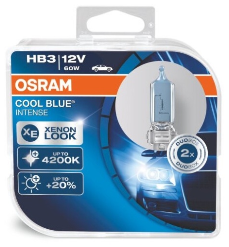 Osram 9005CBI-HCB Cool Blue Intense  HB3 12V 60W 2 шт