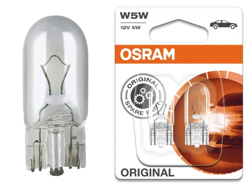 Osram 282502B Лампа W5W (5W) W2.1x9.5d Original 12V 2825  (2шт.)