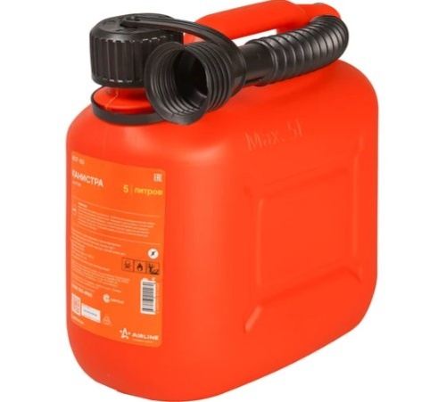 AIRLINE Канистра пластиковая 5л крышка с защитой от детей ACF5S