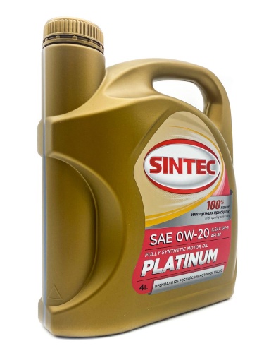 Sintec Platinum 0W20 ILSAC GF-6 (4л) 801987 