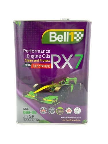 BELL1 RX7 0w20 SP/ILSAC GF-6A, 4л