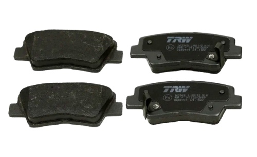 Дисковые тормозные колодки задние TRW GDB3494 (GDB3537) Hyundai Solaris 11-, Kia Rio III 11- 