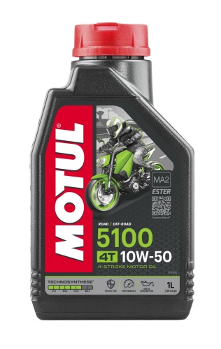 MOTUL 5100 4T SAE 10W-50 1л 104074