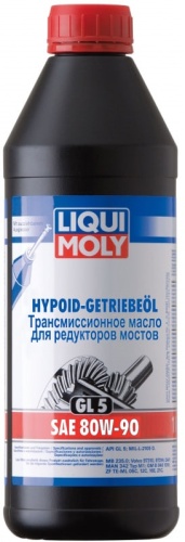 LIQUI MOLY Hypoid - Getriebeoil 80w90 GL-5 (1л) 3924