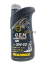 Mannol O.E.M for Daewoo GM 5W-40 (1л) синт. 4055/7711