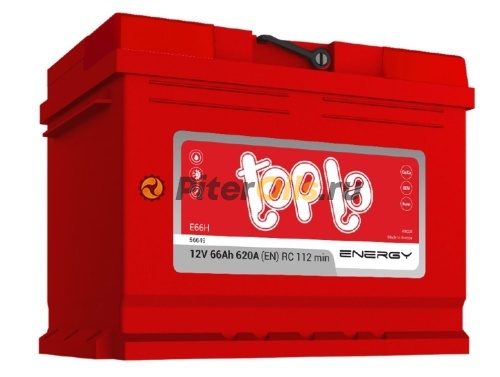 Аккумулятор Topla Energy 66Ah 620A об. пол. (- +) 242x175x190