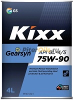 Kixx Gearsyn GL-4/5 75w90 4л L296344TE1