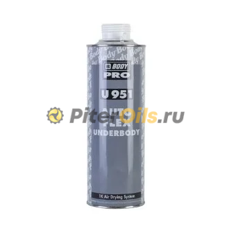 BODY 951 Антигравий Autoflex (сер.) шумопоглощающий (1л) 9510700001