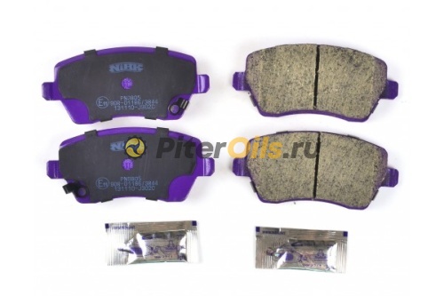 Тормозные колодки передние NIBK PN9805 (GDB3332) Lada Largus 12-,Vesta 15-, Almera G15