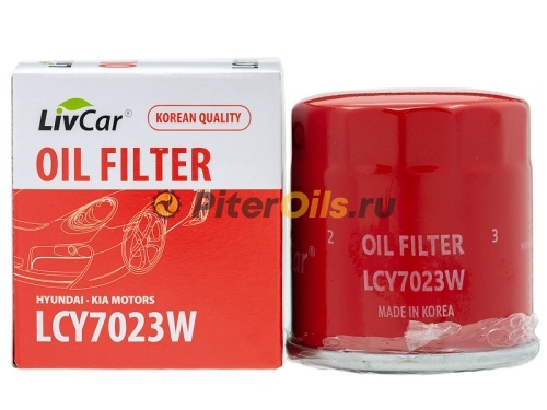 Фильтр масляный LIVCAR LCY7023W (W7023)