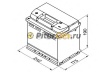 Аккумулятор BOSCH Silver S4 006 60Ah 540A 242x175x190 560 127 054 (+ -)