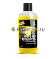 GRASS Автошампунь с карнаубским воском Wash & Wax 1л 110410