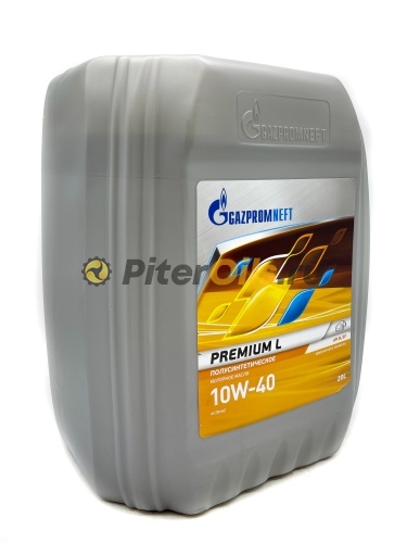 Газпромнефть Premium L 10w40 SL/CF (20л) 2389900033/2389907288