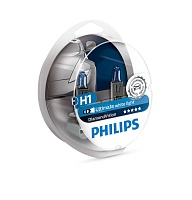 Philips Лампа DiamondVision Лампа 12V H1 55W 2 шт 12258DVS2