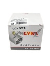 LYNXauto Фильтр масляный LC331 (W811/80, OC 230, OP617, LCY811/80W)