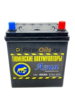 Аккумулятор Tyumen Battery ASIA 40Ah 370A  об. пол. (- +) 187х128х223 6CТ-40 LR 6430