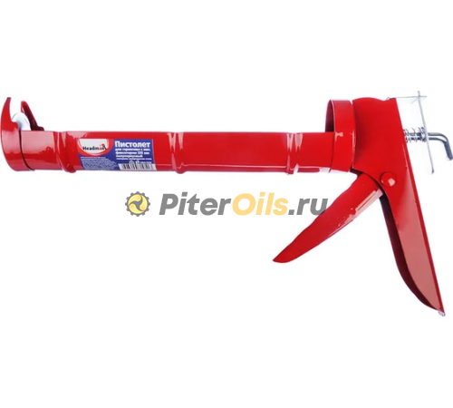 HEADMENT Пистолет для герметика 225мм полукорп. 684-020