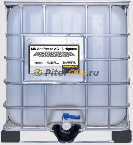 Mannol Antifreeze MN AG13 (1000л) MN4113-IBC