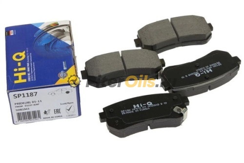 SANGSIN BRAKE Колодки тормозные задние SP1187 (GDB3421) Hyundai Creta 16, Kia Seltos 19