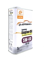 AUTOBACS Engine Oil Synthetic 5W40 SP/CF (1л) A00032431