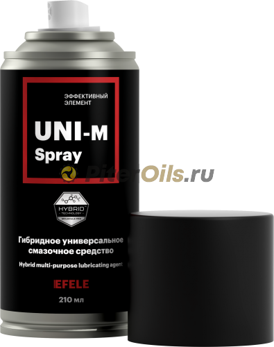 EFELE UNI-M SPRAY Гибридное универсальное смазочное средство (210 мл) 0094298