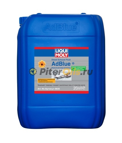 Liqui Moly Водный раствор мочевины 32,5% AdBlue 20л 8835