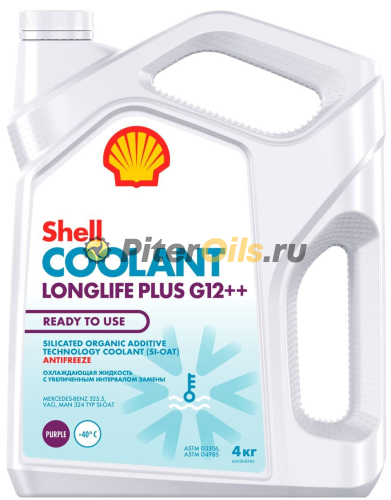 Shell Coolant Longlife Plus G12++ 4кг 550062761