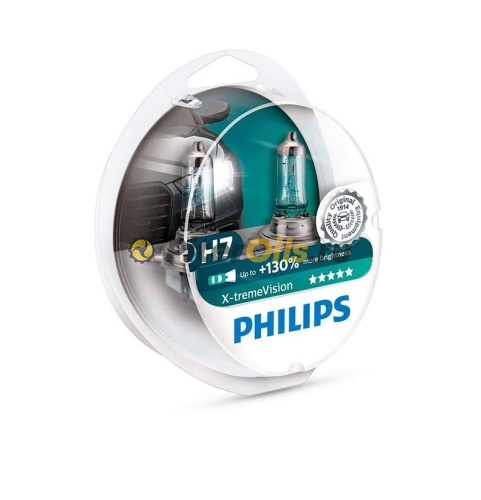 12972XV+S2 Philips X-treme Vision +130% H7 3700K 55W 2 шт