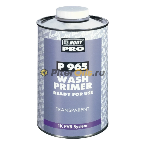 BODY 965 Грунт кислотный прозрачный (1кг) 9650000001