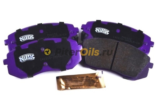 Тормозные колодки передние NIBK PN0052 (GDB3461) KIA SOUL II, SPORTAGE II,III