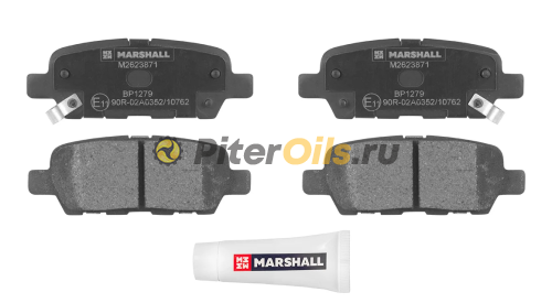 Marshall Колодки тормозные дисковые задние M2623871