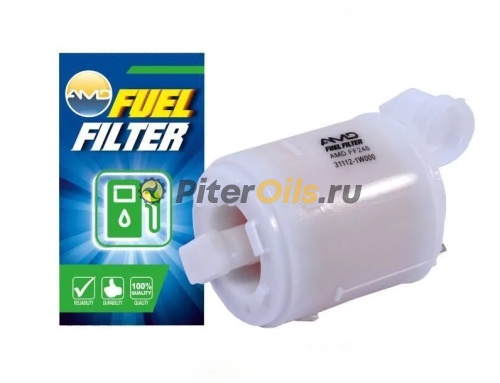 Фильтр топливный AMDFF246 (HYUNDAI/ KIA 311121W000) GENESIS G80, G90, HYUNDAI ACCENT, i30