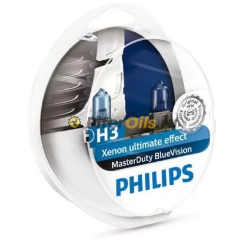 13336MDBVS2 PHILIPS Лампа галогеновая H3 PK22s 24V 70W 2 шт.