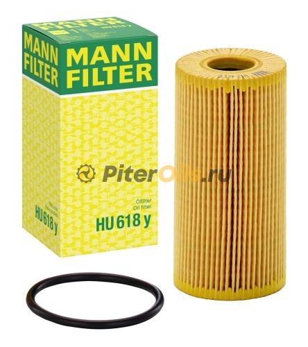 Фильтр масляный MANN HU618y (A 608 180 06 00, A 608 184 01 00)