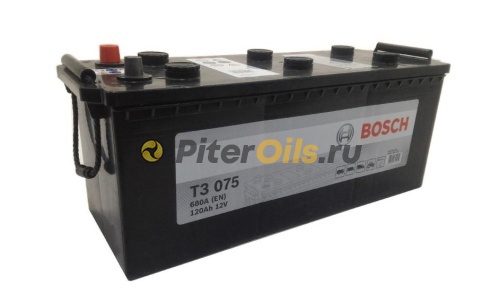 Аккумулятор BOSCH T3 120Ah 680А + слева 513x189x223 B00 0092T30750