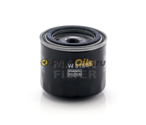 Фильтр масляный MANN W811/81 Yanmar 4TNV98, Perkins 103/104 