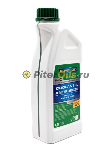 Антифриз RAVENOL HJC Hybrid Japanese Coolant Premix -40C (готовый) зел (1.5л) 4014835755918