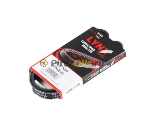 LYNXauto Ремень поликлиновый 4PK0840	