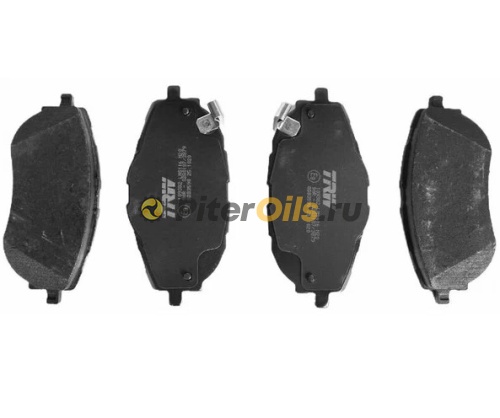 TRW Тормозные колодки передние GDB3598 TOYOTA  AURIS/ COROLLA 180