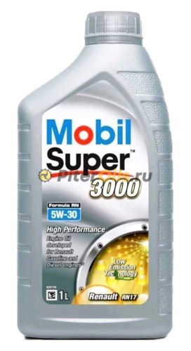 Mobil Super 3000 Formula RN 5W30 (1л) 155773