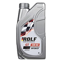 Rolf GT 5w40 SN/CF (1л) 322437 пластик