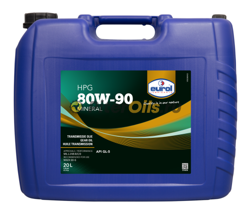 Eurol HPG 80W-90 GL5 (20л) E110630-20LZIL