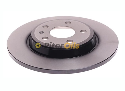 Тормозной диск задний TRW DF4848 300x12 для Audi 1шт