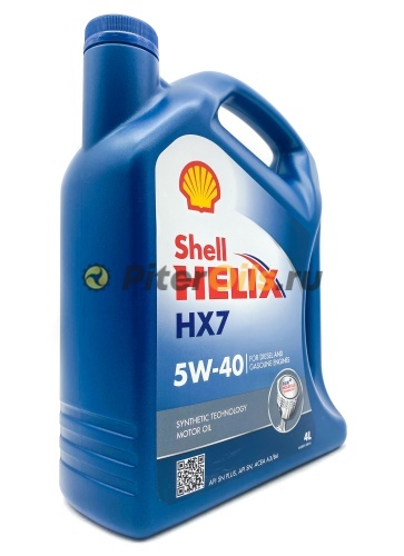 Shell Helix HX7 5w40 (4л) 550051497/600072466