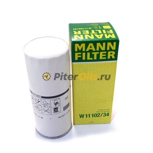 Фильтр масляный MANN W11102/34