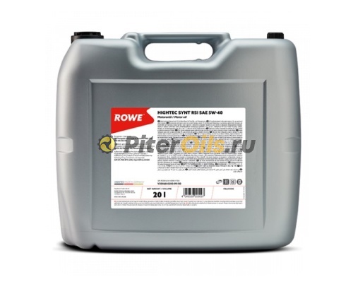 Rowe HIGHTEC SYNT RSi 5W-40 (20л) 20068020099